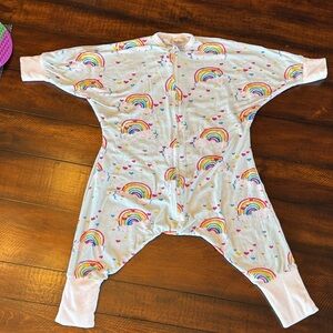 Rainbow Print Kids One Piece
